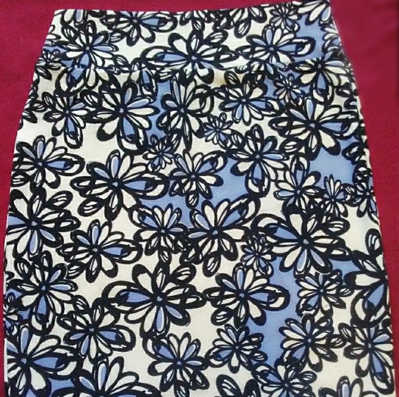 LuLaRoe Dresses & Skirts - 🌹LuLaRoe Flowered Skirt